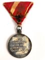 Österreich, Ehrenzeichen für Verdienste um die Repulik Österreich " Silberne Verdienstmedaille "