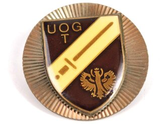 Österreich, Verdienstabzeichen Unteroffiziersgesellschaft ( UOG ) in Bronze, Durchmesser 38 mm