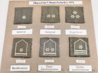 Österreich, Konvolute an Überschübe...