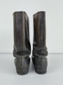 Paar Stiefel für Mannschaften der Wehrmacht. Ungereinigtes Paar , Sohlenlänge 32,5cm