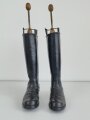 Paar Stiefel für Unteroffiziere der Wehrmacht. Ungereinigtes Paar , Sohlenlänge 27,5cm