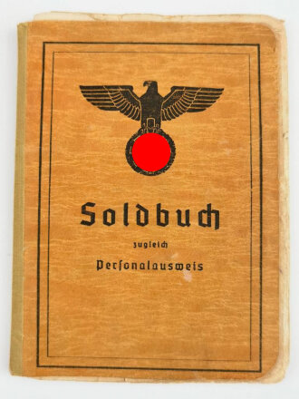 Soldbuch Heer, ausgestellt am 12.Februar 1941 bei 2./...