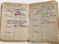 Soldbuch Heer, ausgestellt am 12.Februar 1941 bei 2./ Infanterie Ersatz Btl.256 Neustadt Weinstrasse