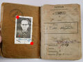 Soldbuch Heer, ausgestellt am 12.Februar 1941 bei 2./ Infanterie Ersatz Btl.256 Neustadt Weinstrasse