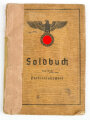 Soldbuch Heer, ausgestellt am 4.12.1944 bei Marsch Kompanie Gebirgsjäger Ersatz Bttl. 98