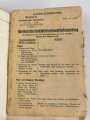 Soldbuch Luftwaffe, ausgestellt am 1.9.1939 bei Kampfgeschwader 53, Flieger horst Betriebs Komp.