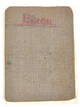 Soldbuch Luftwaffe, ausgestellt am 30.8.1939 bei Fliegerhorstkommandantur Lübeck Blankensee, Leithorstnachrichtenkompanie