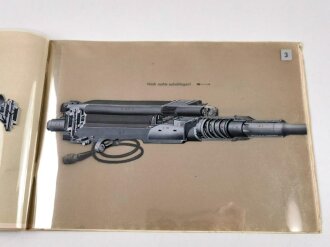 Mauser Werke "MG151 Durchsichtbild - Darstellung und Beschreibung"Transart AG Berlin, Druckvermerk von 1942. Maße 21 x 30cm, guter Zustand