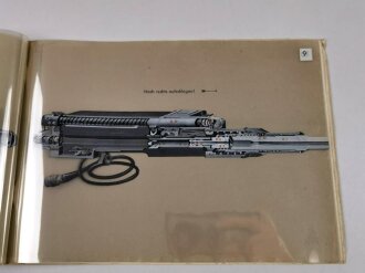 Mauser Werke "MG151 Durchsichtbild - Darstellung und Beschreibung"Transart AG Berlin, Druckvermerk von 1942. Maße 21 x 30cm, guter Zustand