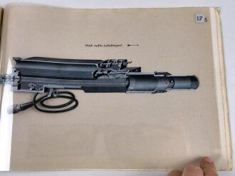 Mauser Werke "MG151 Durchsichtbild - Darstellung und Beschreibung"Transart AG Berlin, Druckvermerk von 1942. Maße 21 x 30cm, guter Zustand