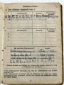 Soldbuch Heer, ausgestellt am 20.10.41 bei 1.s. Artillerie Battr. 231