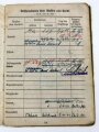 Soldbuch Heer, ausgestellt am 20.10.41 bei 1.s. Artillerie Battr. 231