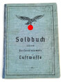 Soldbuch Luftwaffe, ausgestellt am 4.9.1940 bei Fliegerhorstkommandantur Magdeburg Ost