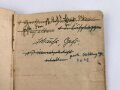 Soldbuch Luftwaffe, ausgestellt am 4.9.1940 bei Fliegerhorstkommandantur Magdeburg Ost