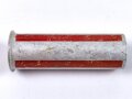 Rauchspurpatrone Rot  , Abgeschossene, leere Aluminiumhülse, datiert 1941