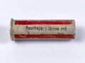 Rauchspurpatrone Rot  , Abgeschossene, leere Aluminiumhülse, datiert 1944