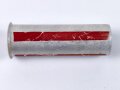 Rauchspurpatrone Rot  , Abgeschossene, leere Aluminiumhülse, datiert 1944