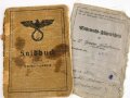 Soldbuch Heer, ausgestellt am 25.4.1940 bei Kraftfahr Ersatz Abteilung 6