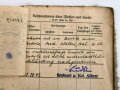 Soldbuch Heer, ausgestellt am 25.4.1940 bei Kraftfahr Ersatz Abteilung 6