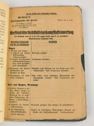 Soldbuch Luftwaffe, ausgestellt am 26.4.1940 bei Luftwaffe Bau Kompanie 1/5/XII.