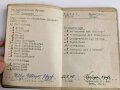 Soldbuch Luftwaffe, ausgestellt am 26.4.1940 bei Luftwaffe Bau Kompanie 1/5/XII.