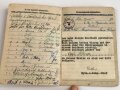 Soldbuch Luftwaffe, ausgestellt am 26.4.1940 bei Luftwaffe Bau Kompanie 1/5/XII.