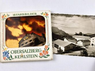 Deutschland nach 1945, " 18 Farbbilder Obersalzberg Kehlstein" dazu ein weiteres aus einer anderen Serie