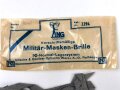 Vorschriftsmäßige Militär Maskenbrille in Verpackung