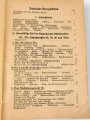 "Waffentechnischer Leitfaden für die Ordnungspolizei", Berlin, 1941, 488 Seiten, Bindung hinten lose, stark gebraucht