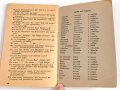 "Wehrmacht-Sprachführer, Deutsch-Russisch"48 Seiten, DIN A6, gebraucht