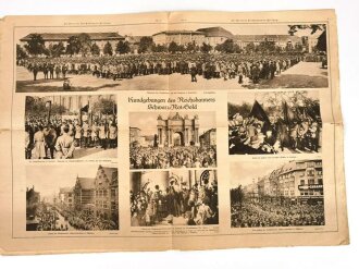 "Illustrierte Reichsbanner Zeitung" Magdeburg 1. Jahrgang Nr. 1, 22. November 1924