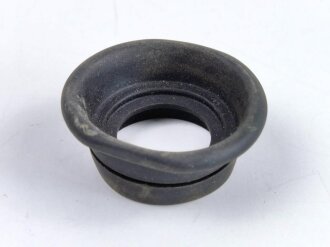 Augenaufsatz aus Gummi für optisches Gerät  der Wehrmacht. Innendurchmesser 20mm. Weich, ungereinigt