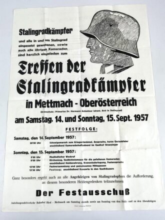 "Treffen der Stalingradkämpfer" Plakat...