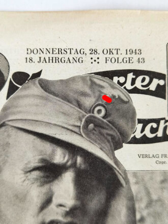 Illustrierter Beobachter, "Erfahrene Offiziere sind Führer und Kameraden", 28. Oktober 1943, Folge 43