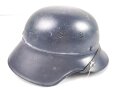 Stahlhelm Luftschutz. Ungereinigtes Stück, in allen teilen Original