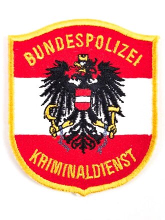 Österreich, Ärmelabzeichen Bundespolizei / Kriminaldienst