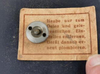 Luftwaffe , Morseschreiber MS2, Fl 25240. Eingestaubt, sonst optisch gut, Funktion nicht geprüft