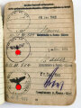 Soldbuch Heer, ausgestellt am 28.8.1939 bei Armee Nachrichen Regiment 558