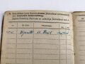 Soldbuch Heer, ausgestellt am 15.6.1943 bei 1.Inf. Pionierkompanie kroatische Ausbildungsbrigade