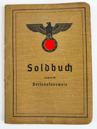 Soldbuch Heer, ausgestellt am 11.3.41 bei 3.Kp. Infanterie Ersatz Batl 463 Idar Oberstein.