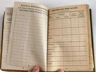 Soldbuch Heer, ausgestellt am 11.3.41 bei 3.Kp. Infanterie Ersatz Batl 463 Idar Oberstein.