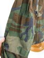 U.S. Army Woodland camo coat, used, size medium long