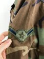 U.S. Air Force, 1990 dated Woodland camo coat, unused, size small x-long