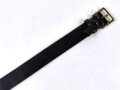 U.S. Garisson belt, black leather, total lengh 100cm