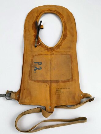 U.S. Army Air Force , 1944 dated Vest, Pneumatic Life...