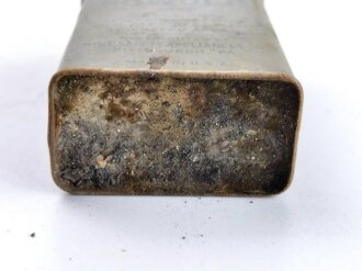 U.S. Army foot powder can, empty