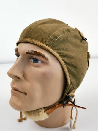 U.S. Army Air Force WWII, Type A-9 Flight Helmet in good...
