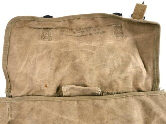 U.S. 1942 dated Mussette bag, used, uncleaned