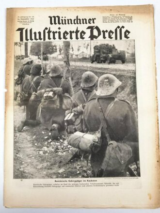 Münchner Illustrierte Presse, Nr. 48 vom 26. November 1942 "Rumänische Gebirgsjäger im Kaukasus"