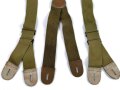 U.S.WWII suspenders, good condition , issued with M1942 jump trousers